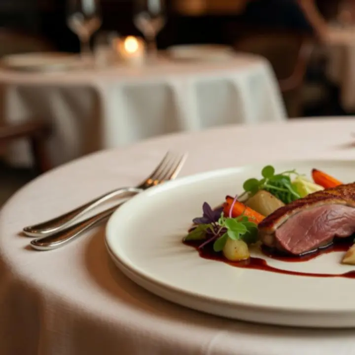 Pr\u00e9sentation soign\u00e9e des plats signatures du restaurant Roi Jack