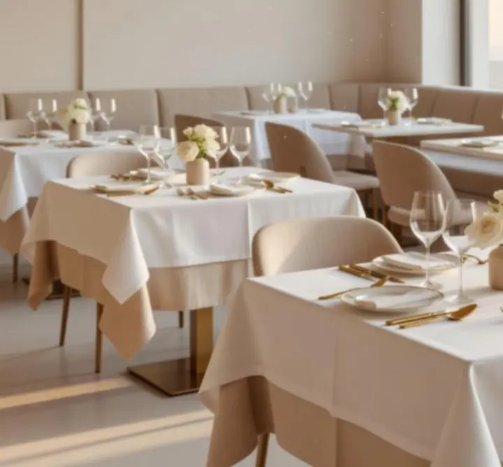 Salle de restaurant \u00e9l\u00e9gante de Roi Jack avec lumi\u00e8re chaude et d\u00e9coration contemporaine